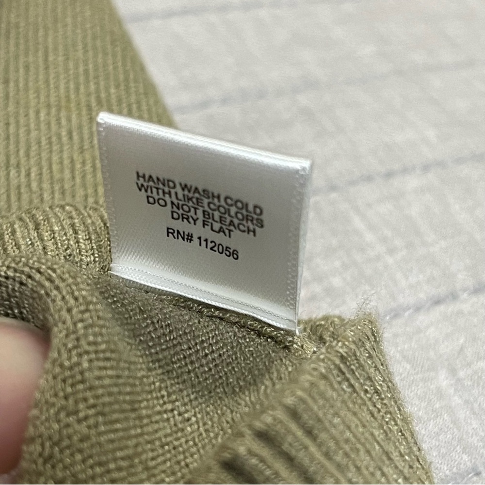 Zenana Women's Front Seam Sweater Light Green XL Style TW-21018C5 - Picture 7 of 8